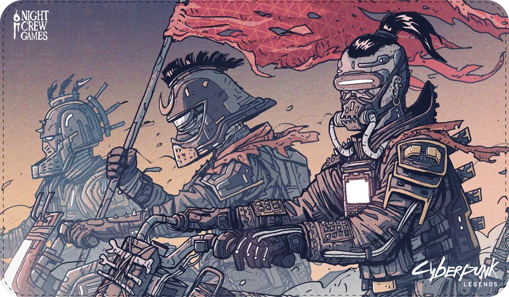 Cyberpunk Legends Playmat