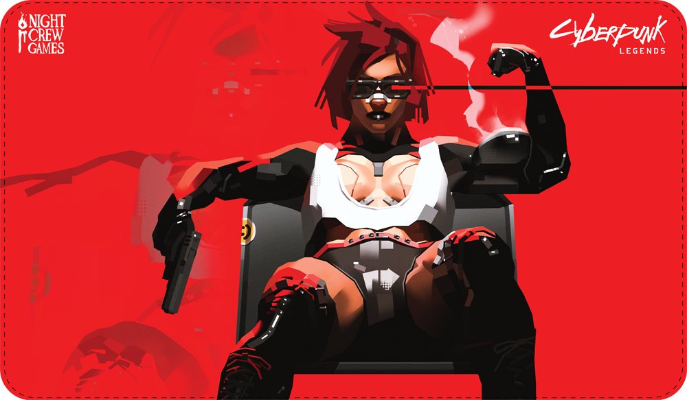 Cyberpunk Legends Playmat