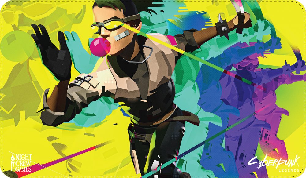 Cyberpunk Legends Playmat